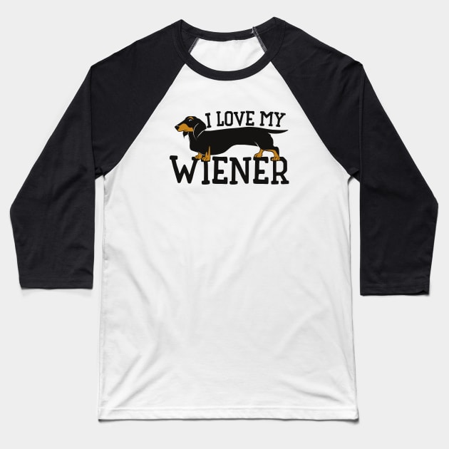 I love my Wiener Baseball T-Shirt by bubbsnugg